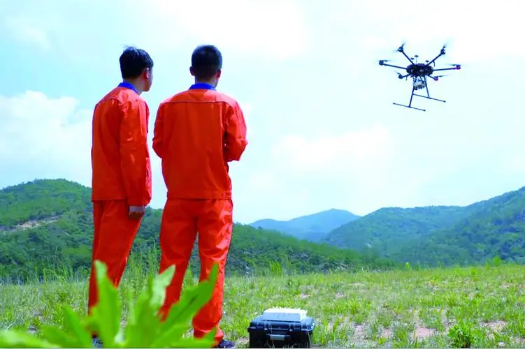 雷州无人机倾斜摄影巡检拍摄